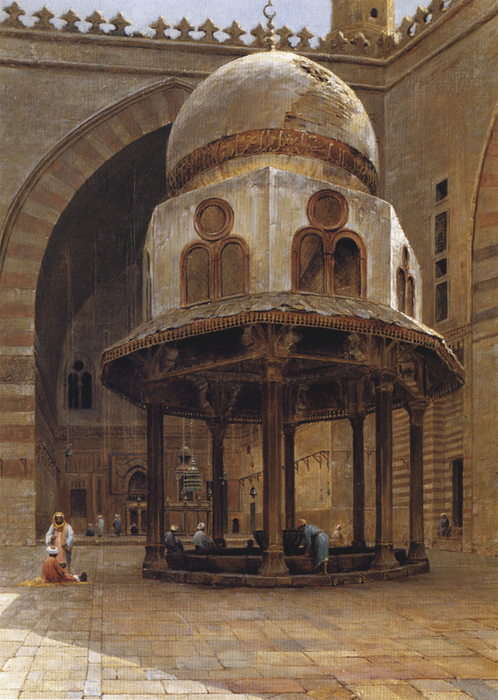 Mosque of Sultan Hassan, Cairo.